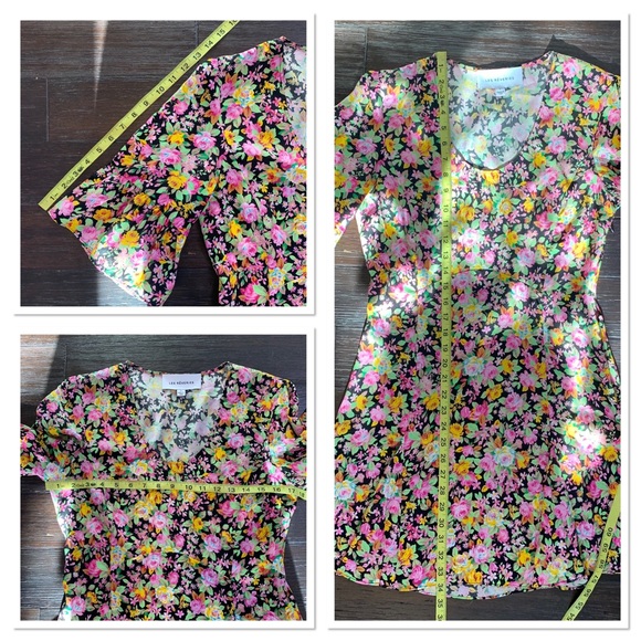 LES RÊVERIES Floral Silk Crepe De Chine Dress 6 - Picture 11 of 11